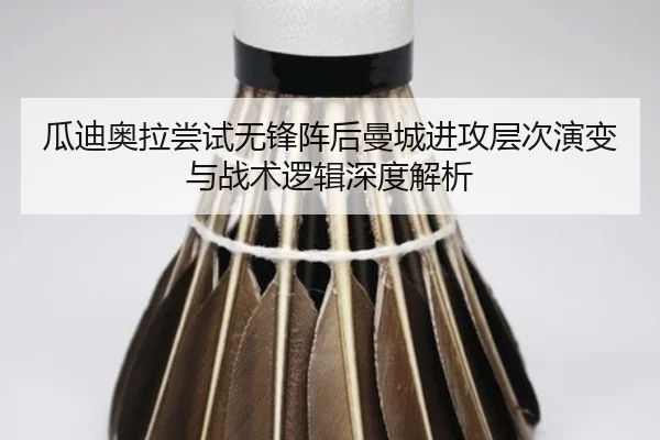 瓜迪奥拉尝试无锋阵后曼城进攻层次演变与战术逻辑深度解析